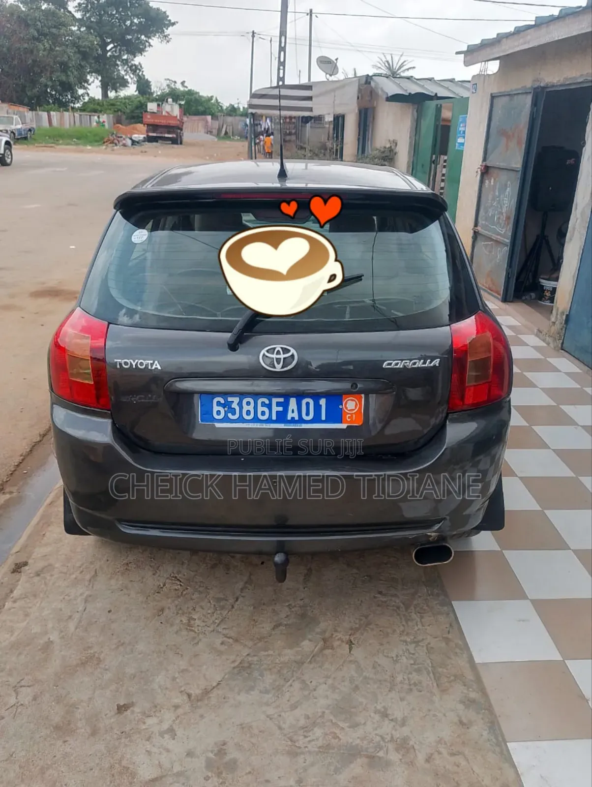 Toyota Corolla 2004 Noir