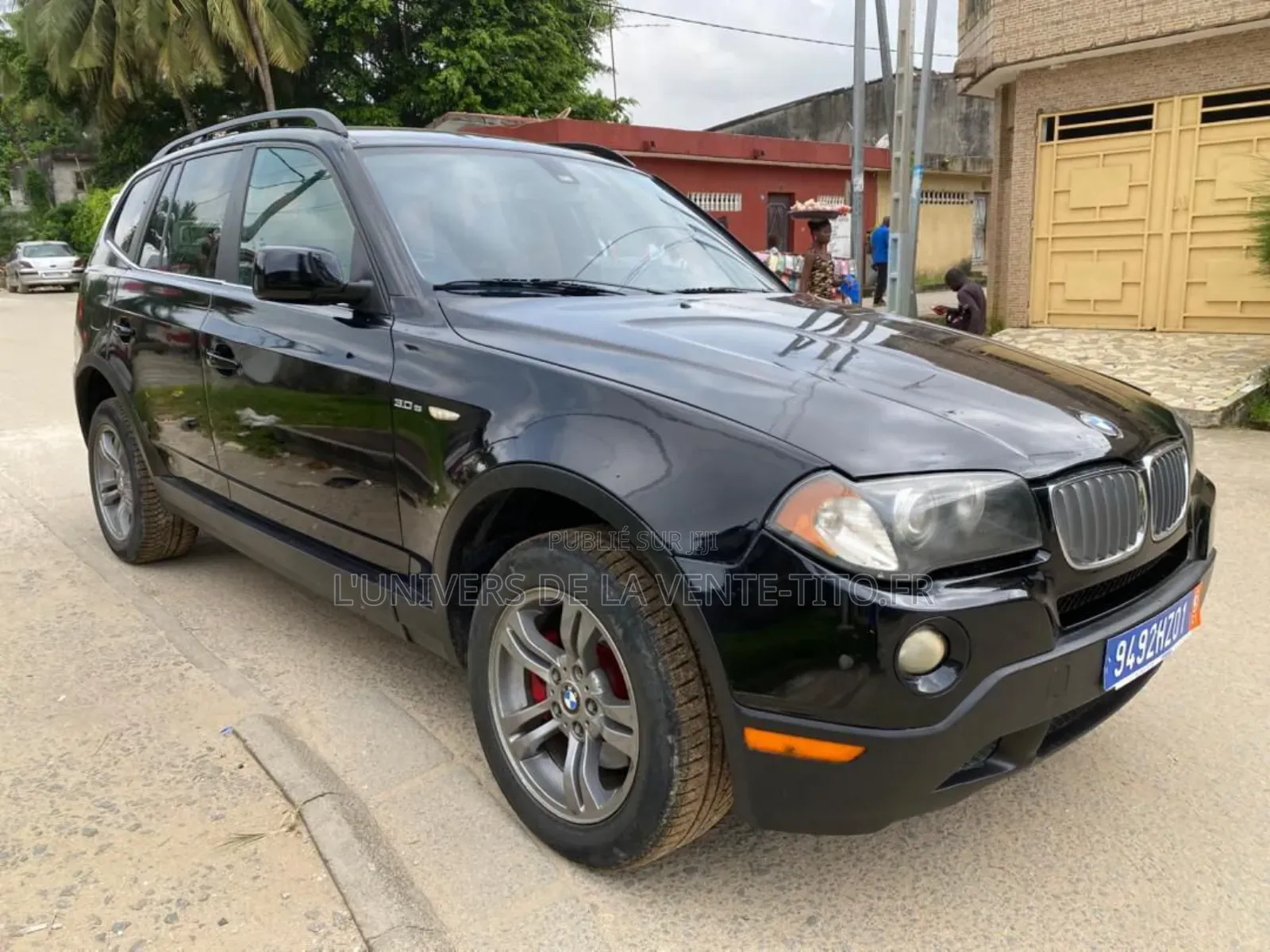 BMW X3 3.0D Automatic 2008 Noir