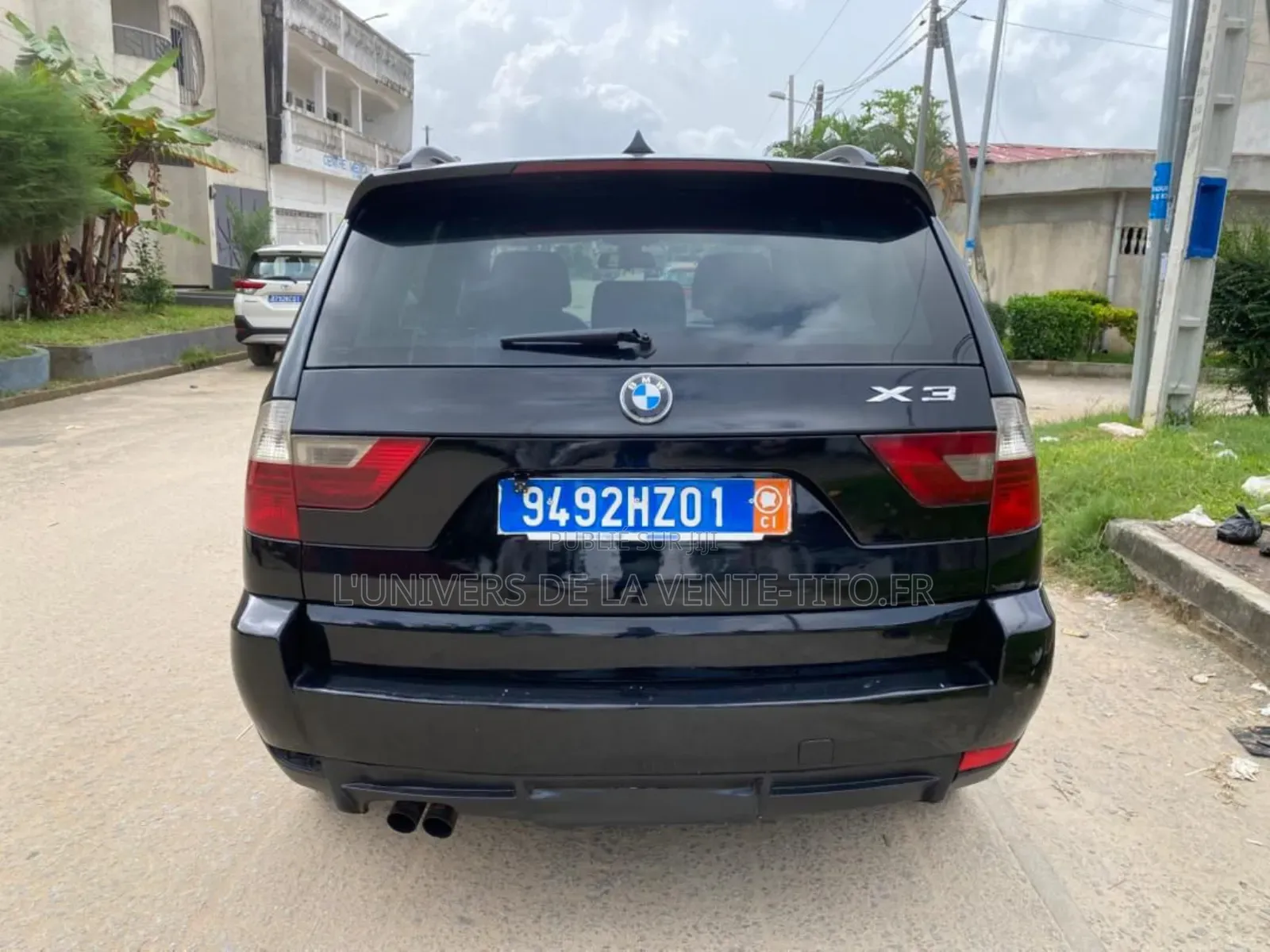 BMW X3 3.0D Automatic 2008 Noir