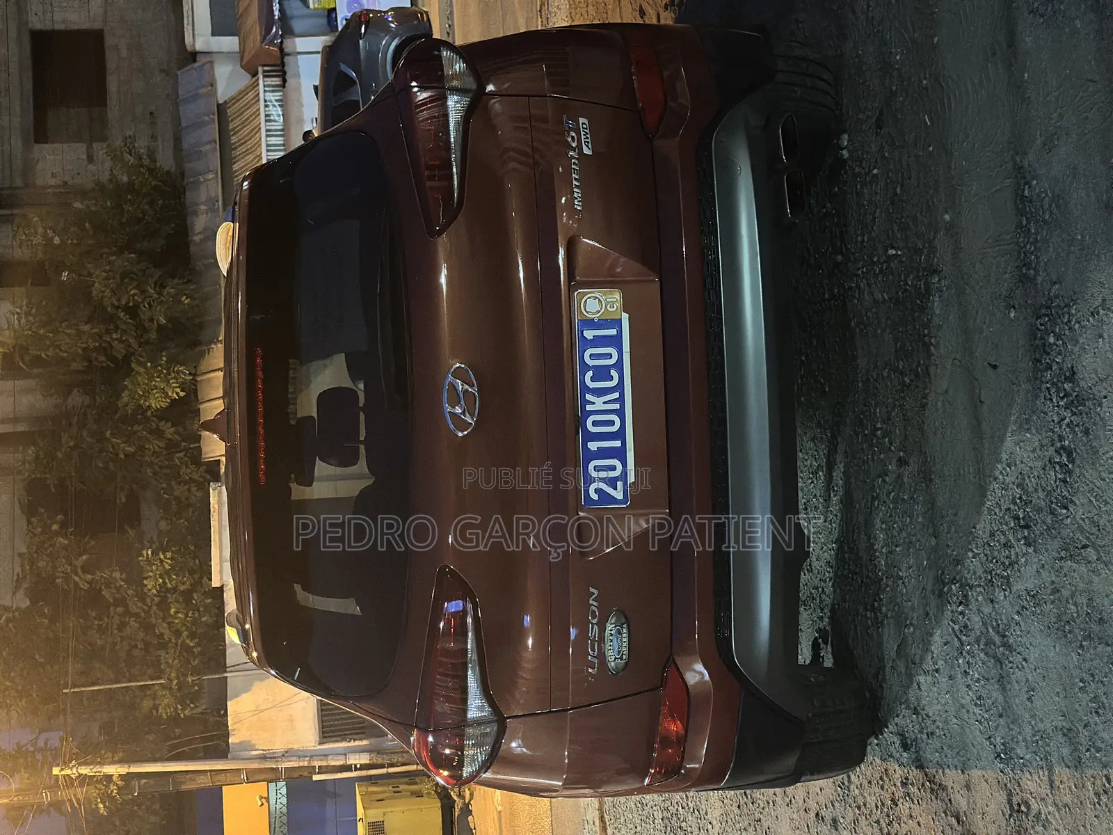 Hyundai Tucson Limited AWD 2018 Rouge