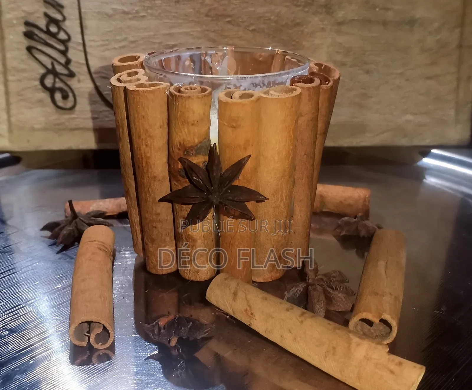 Bougies Parfumées Artisanales – Jasmin, Rose, Amande