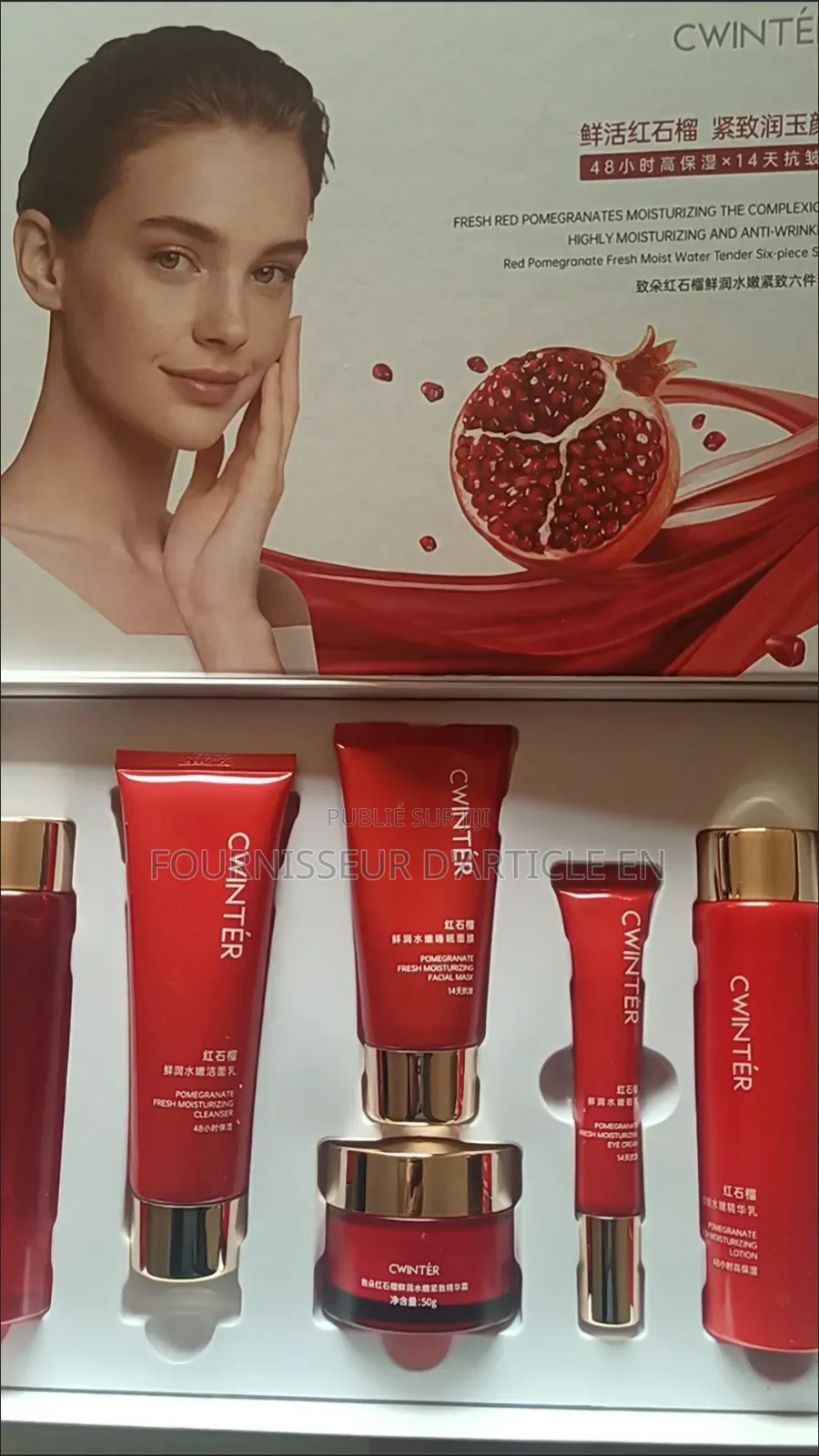 Coffret De Soins Hydratants, Vendu Uniquement en Gros