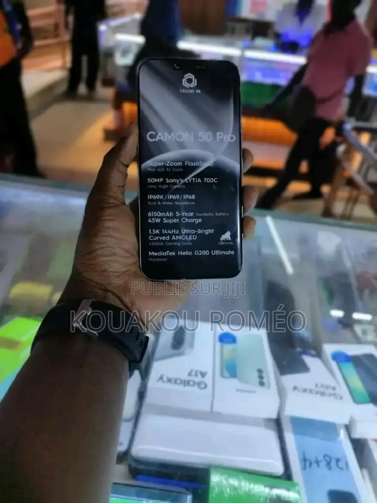 Nouveau Tecno Camon 50 256 GB Vert