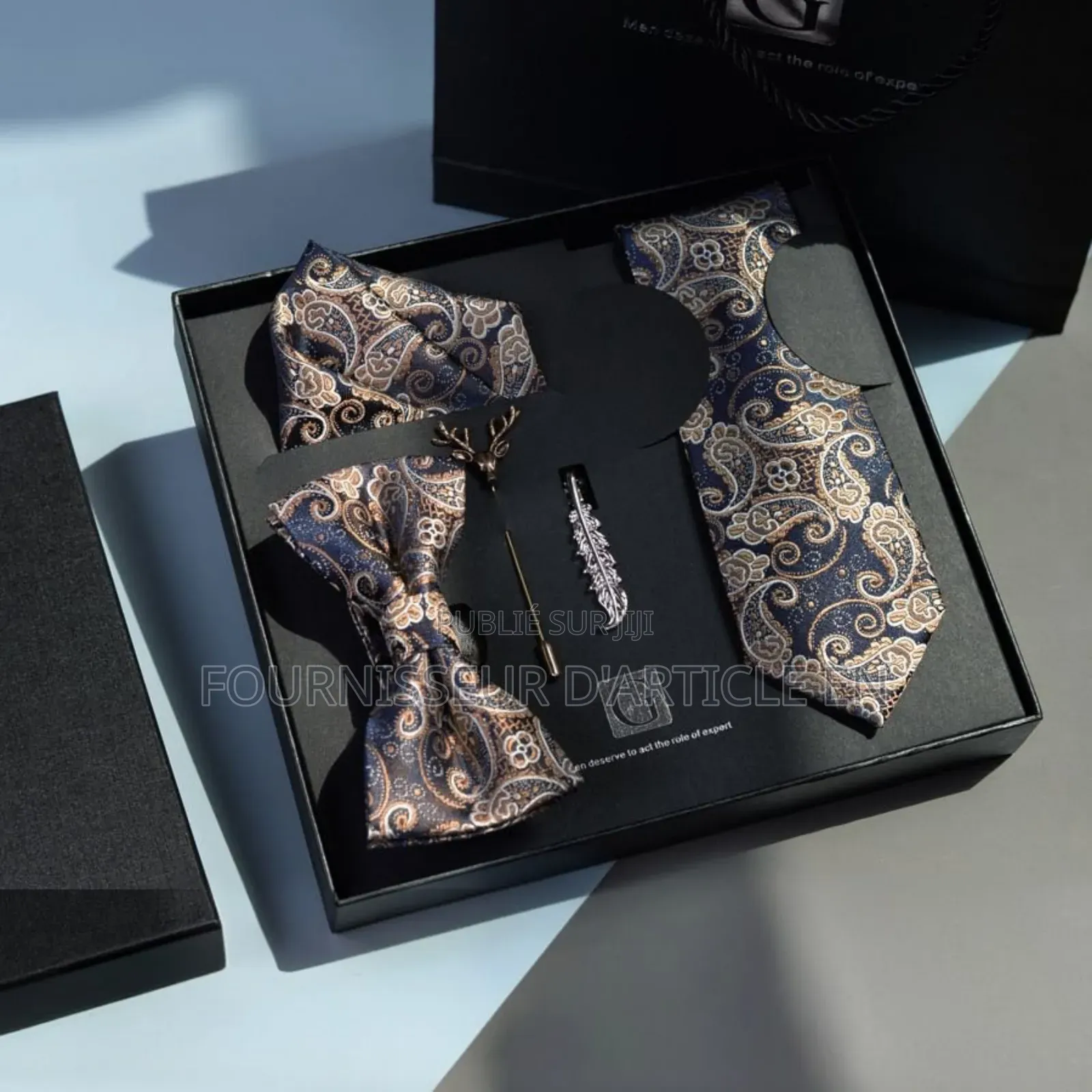 Coffret De Nœuds Papillon Pour Hommes, Vendu Uniquement en Gros