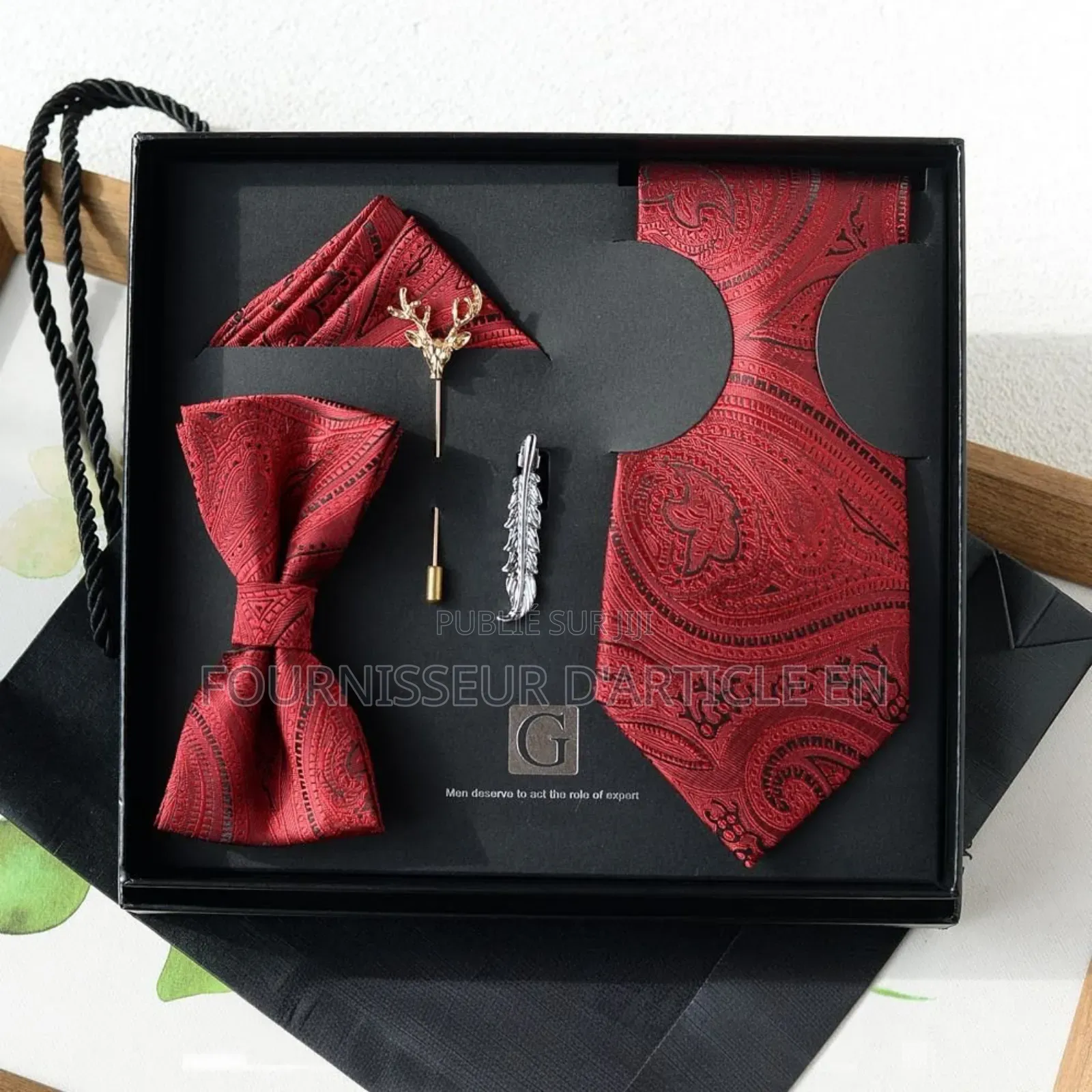 Coffret De Nœuds Papillon Pour Hommes, Vendu Uniquement en Gros