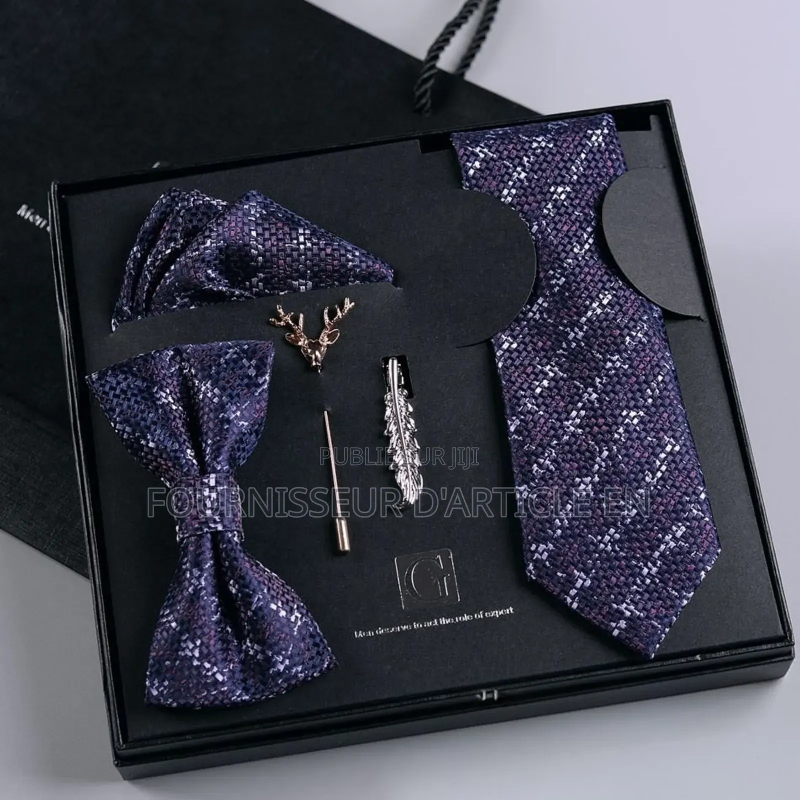 Coffret De Nœuds Papillon Pour Hommes, Vendu Uniquement en Gros