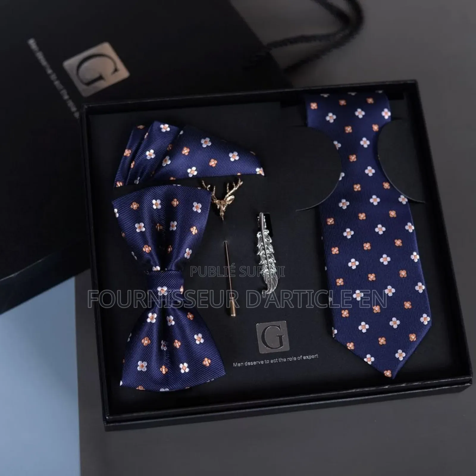 Coffret De Nœuds Papillon Pour Hommes, Vendu Uniquement en Gros