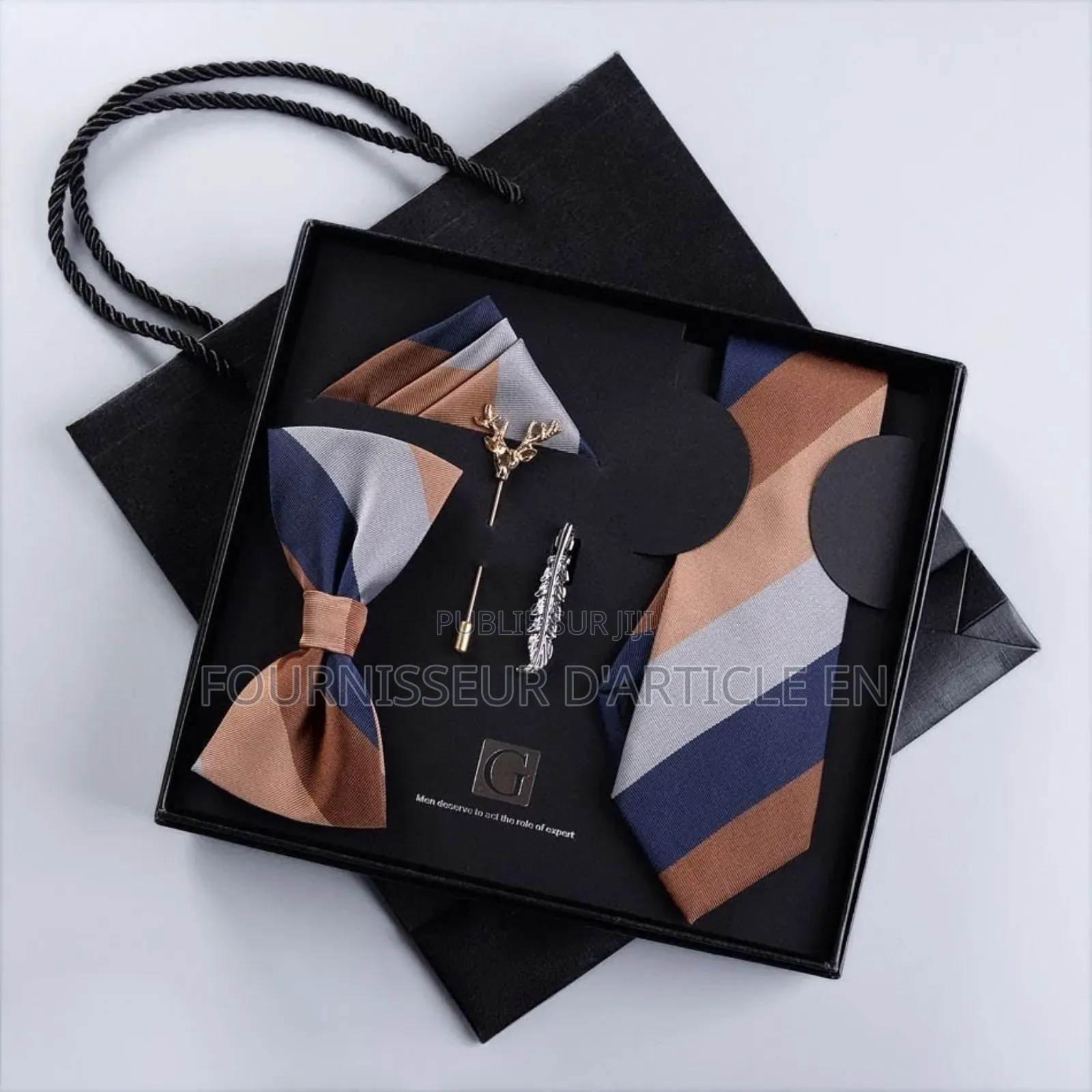 Coffret De Nœuds Papillon Pour Hommes, Vendu Uniquement en Gros