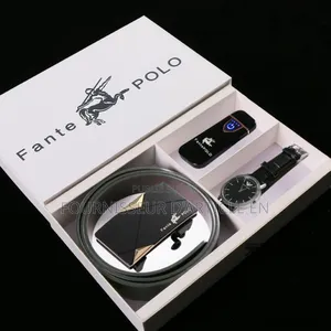 Ceinture Pour Homme Ensimilicuir Avec Boucle Automatique,Vendu Engros