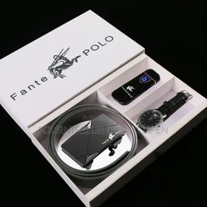 Ceinture Pour Homme Ensimilicuir Avec Boucle Automatique,Vendu Engros