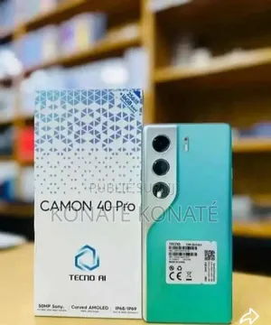 Nouveau Tecno Camon 40 256 GB Bleu