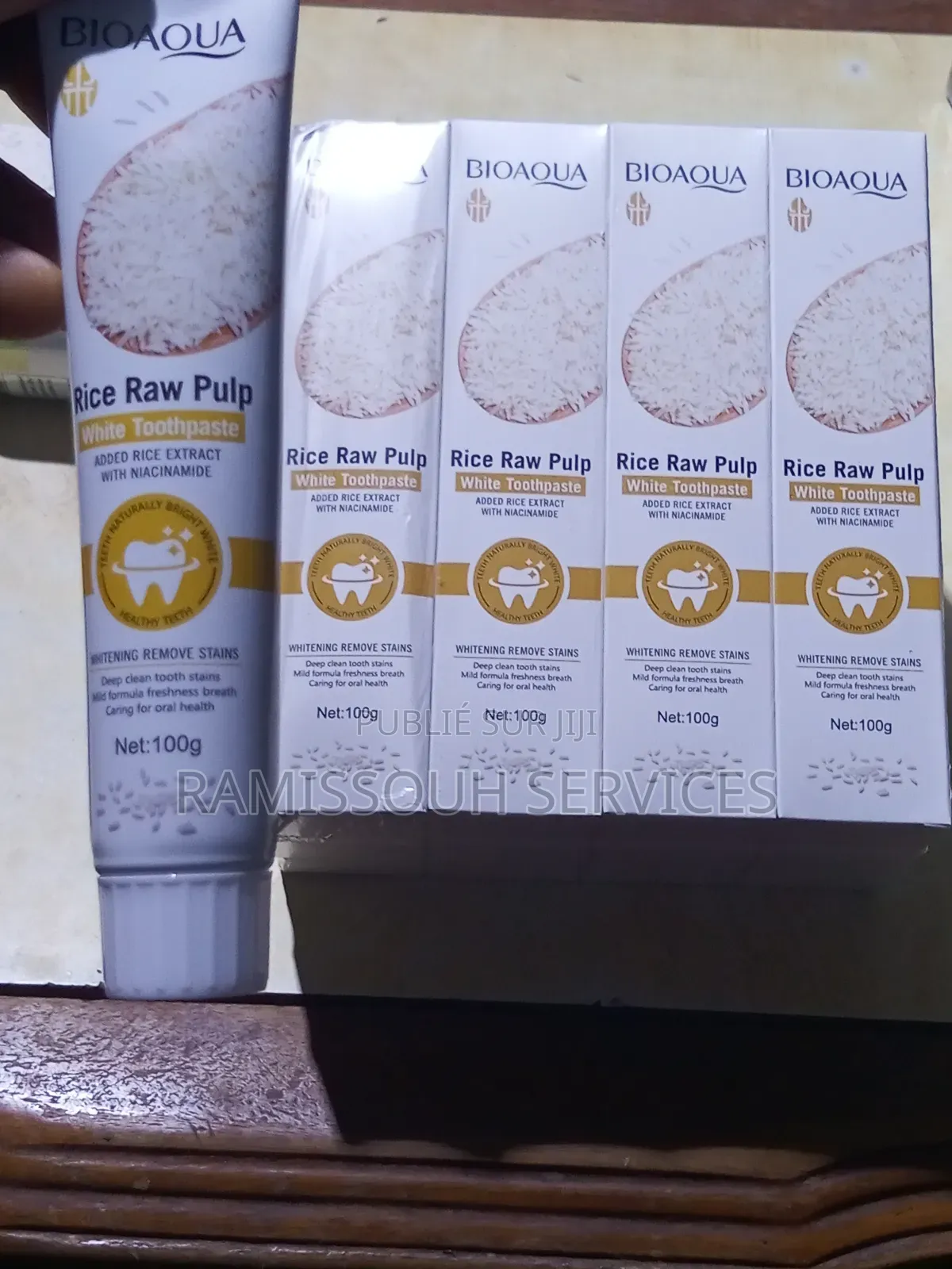 Dentifrice Aux Extraits De Riz, Et d'Autres Plantes !