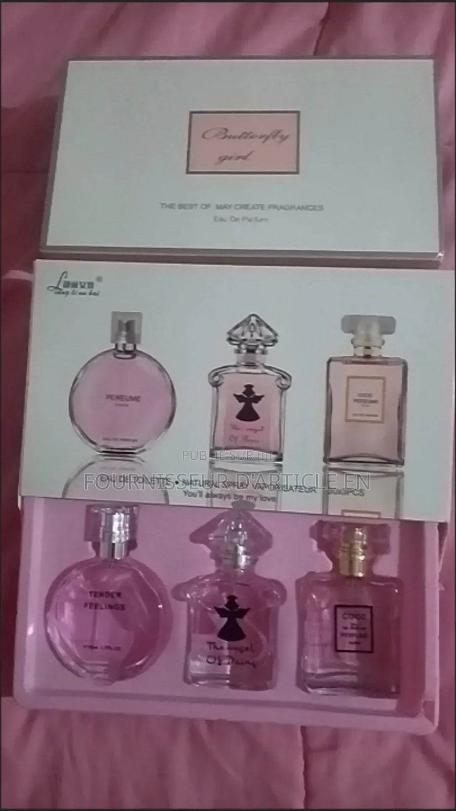 Coffret De Parfum Pour Femme, Vendu Uniquement en Gros.