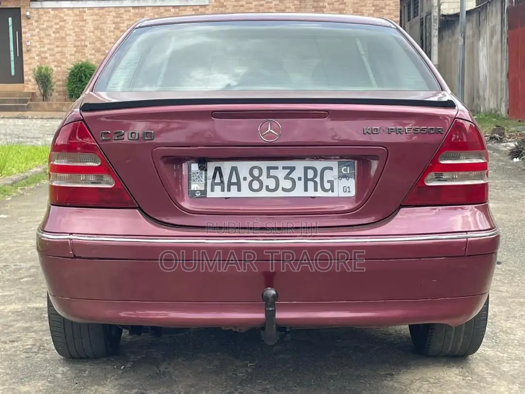 Mercedes-Benz C200 2004 Bordeaux