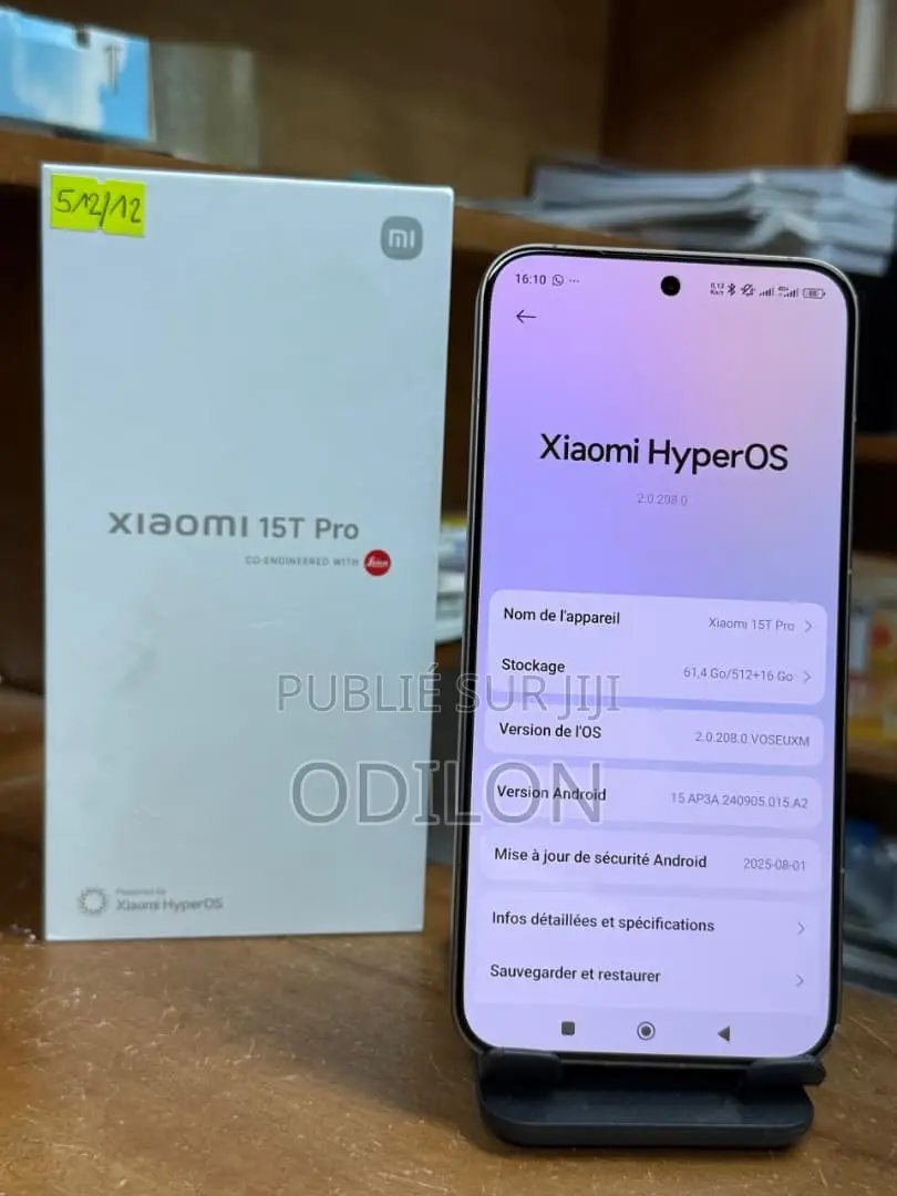 Xiaomi 15T Pro 512 GB Gris