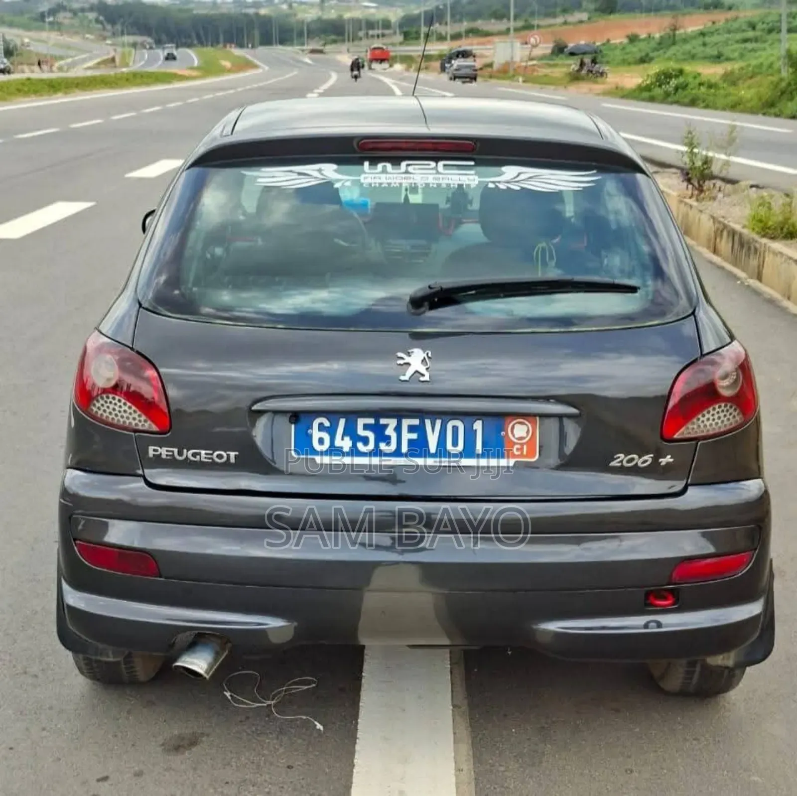 Peugeot 206 2012 Noir