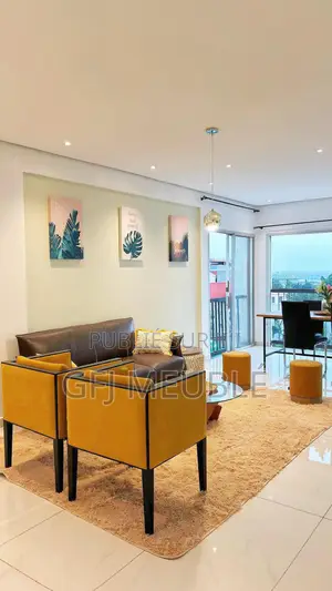 Furnished 3chbre Appartement dans G.F.J Meublé, Cocody à Louer