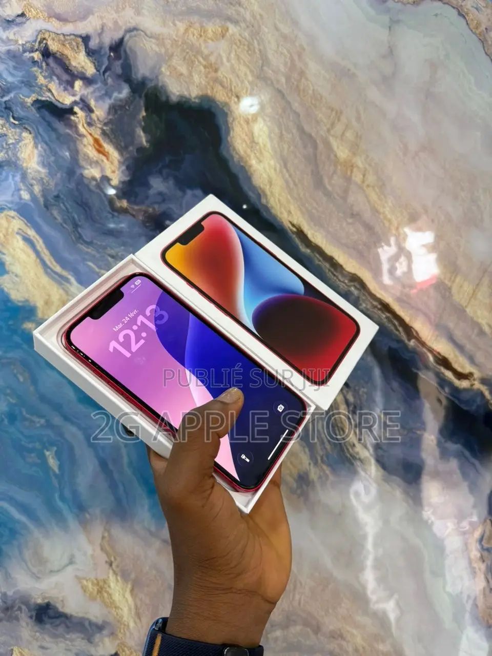 Nouveau Apple iPhone 14 128 GB Rouge