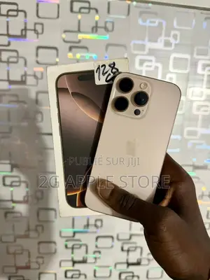 Nouveau Apple iPhone 16 Pro 128 GB Doré