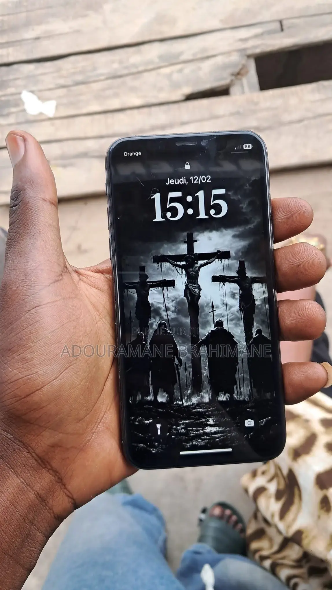 Apple iPhone X 256 GB Noir