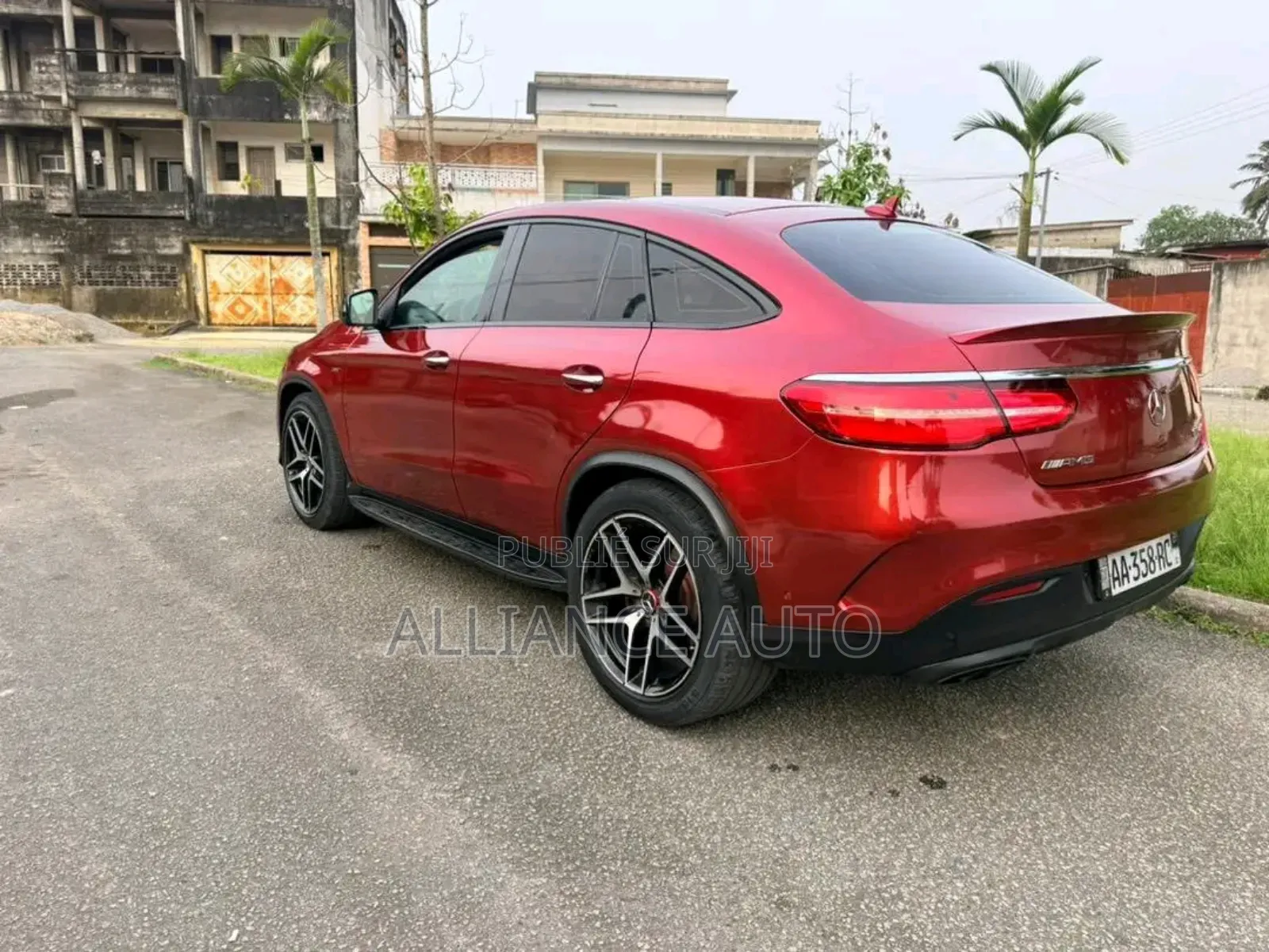 Mercedes-Benz GLE-Class 2018 Rouge