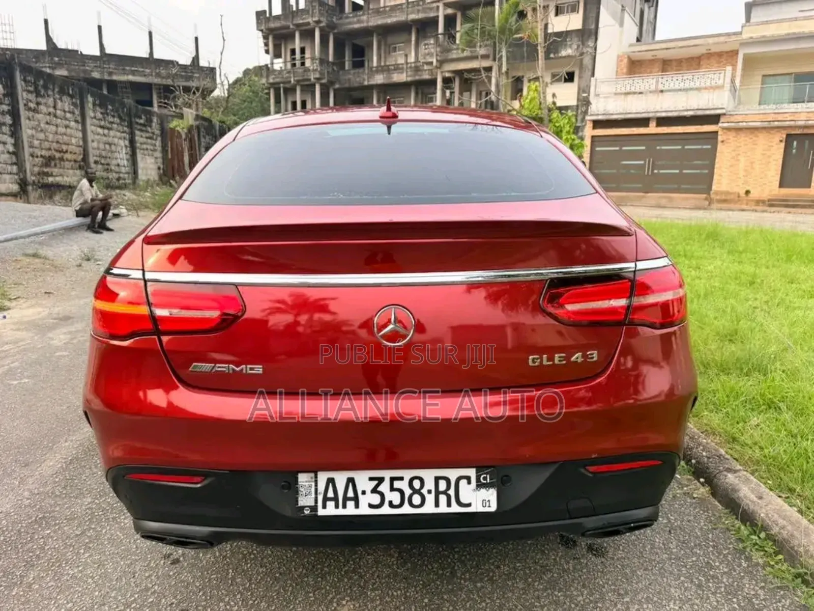 Mercedes-Benz GLE-Class 2018 Rouge