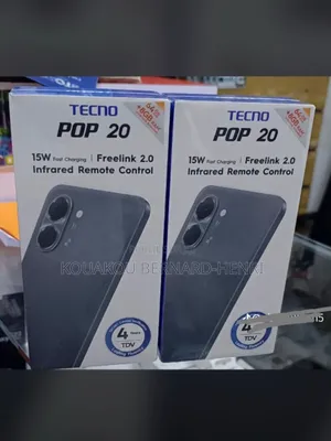 Nouveau Tecno Pop 20 128 GB Noir