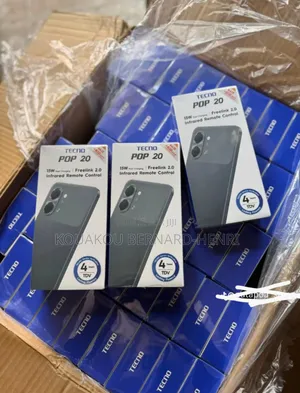 Nouveau Tecno Pop 20 128 GB Noir