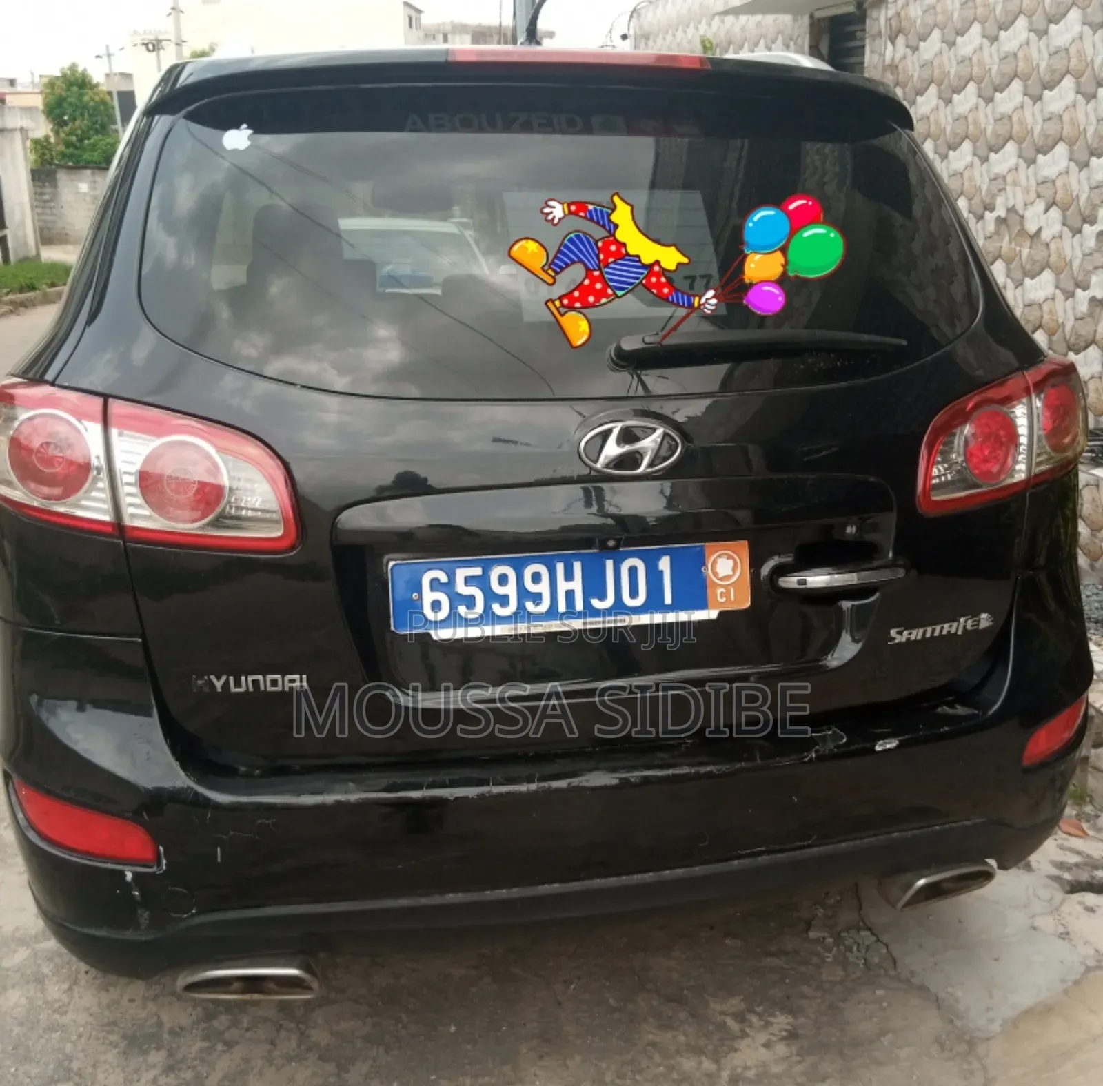 Hyundai Santa Fe 3.3 SE 2007 Noir