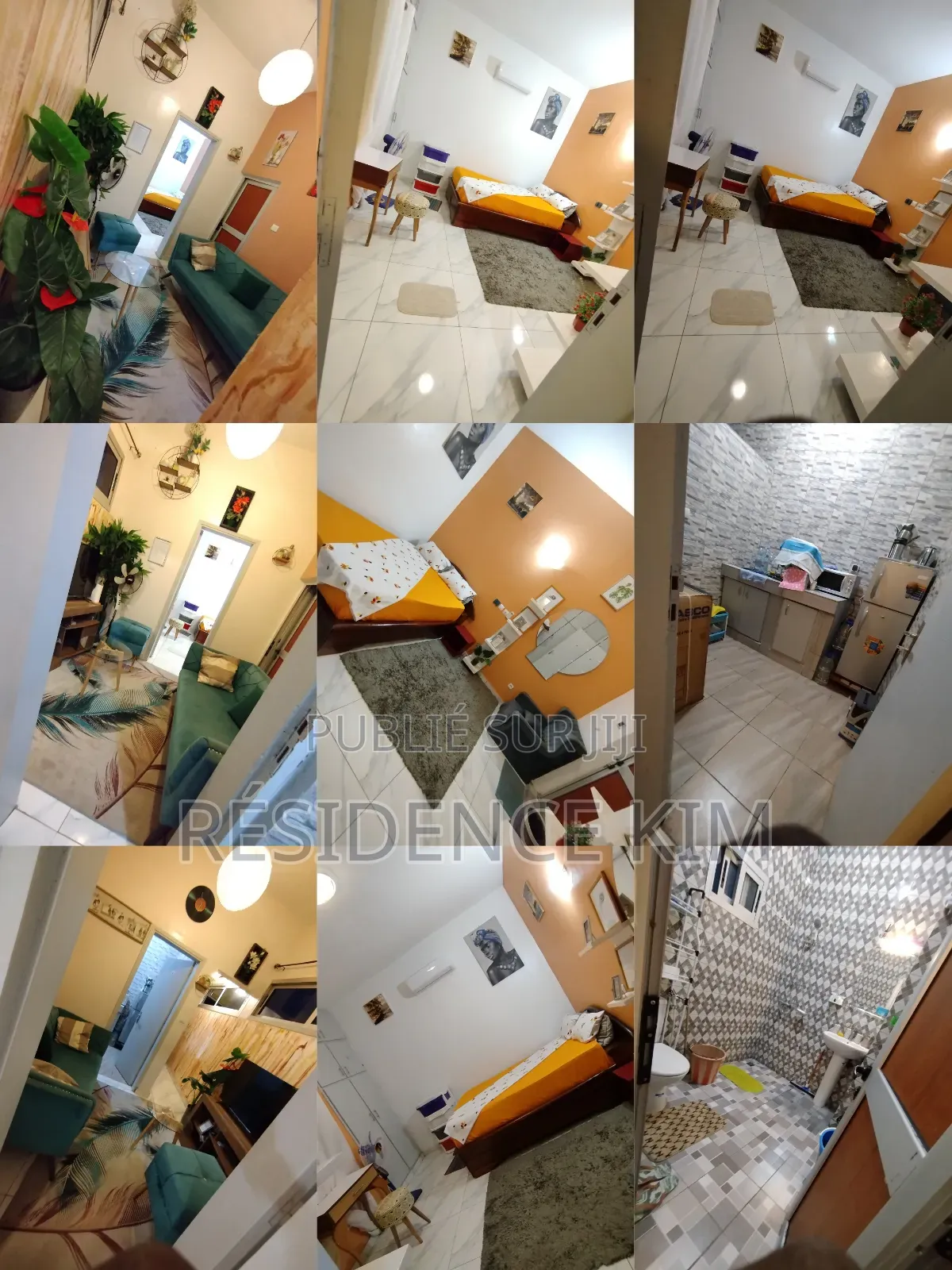 Furnished 1chbre Appartement dans Jeal-Immobilier, Cocody à Louer