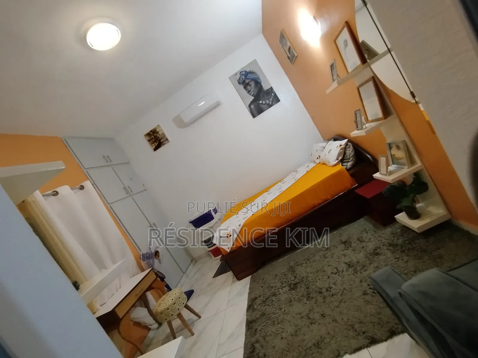 Furnished 1chbre Appartement dans Jeal-Immobilier, Cocody à Louer