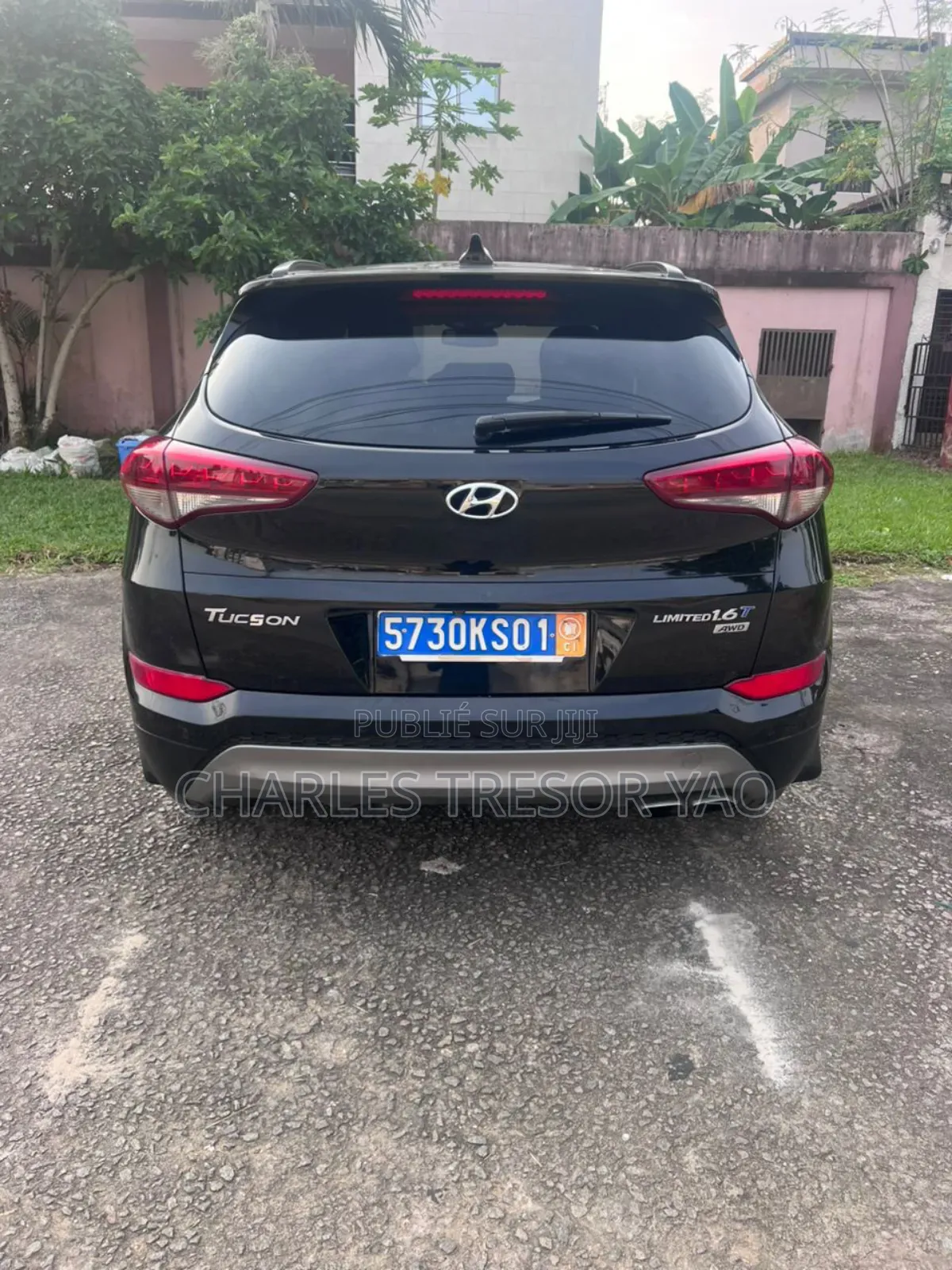 Hyundai Tucson Limited AWD 2017 Noir