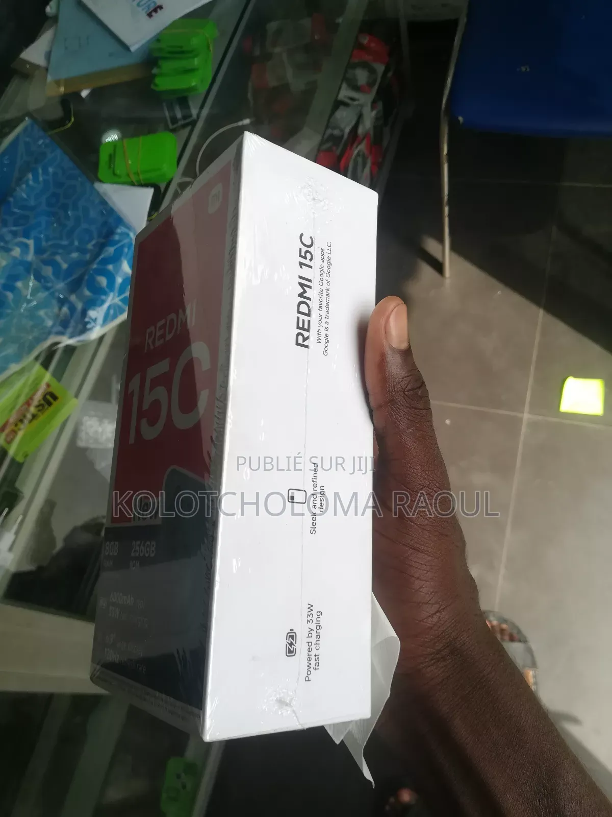 Nouveau Xiaomi Redmi 15C 4G 256 GB Noir