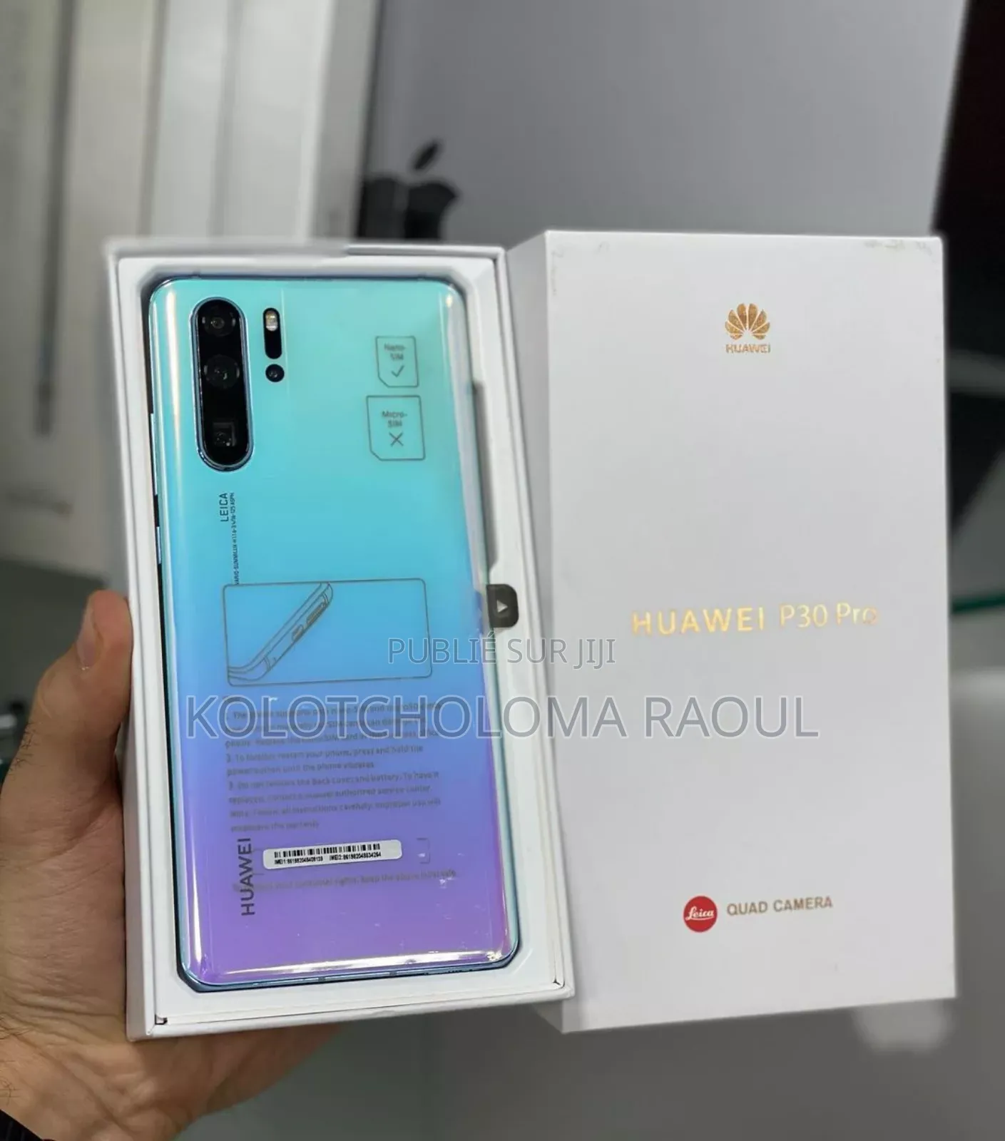Nouveau Huawei P30 Pro 256 GB Bleu