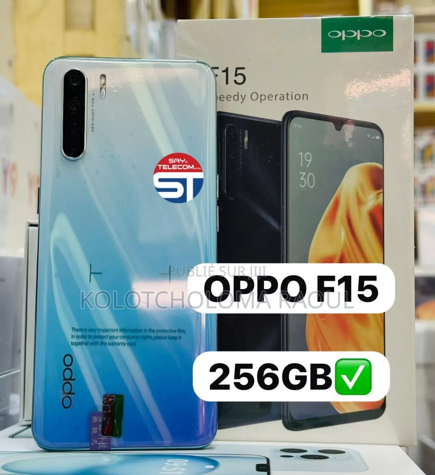 Nouveau Oppo F15 256 GB Bleu