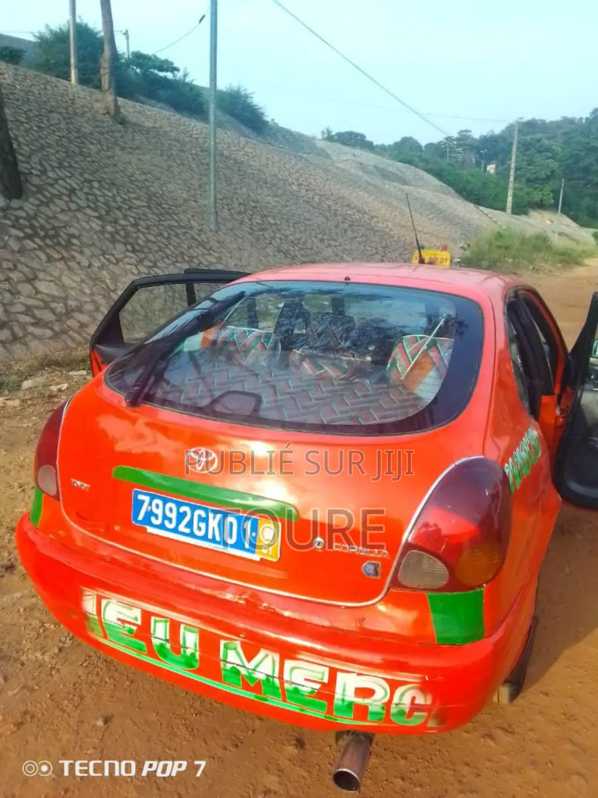 Toyota Corolla 2004 Rouge