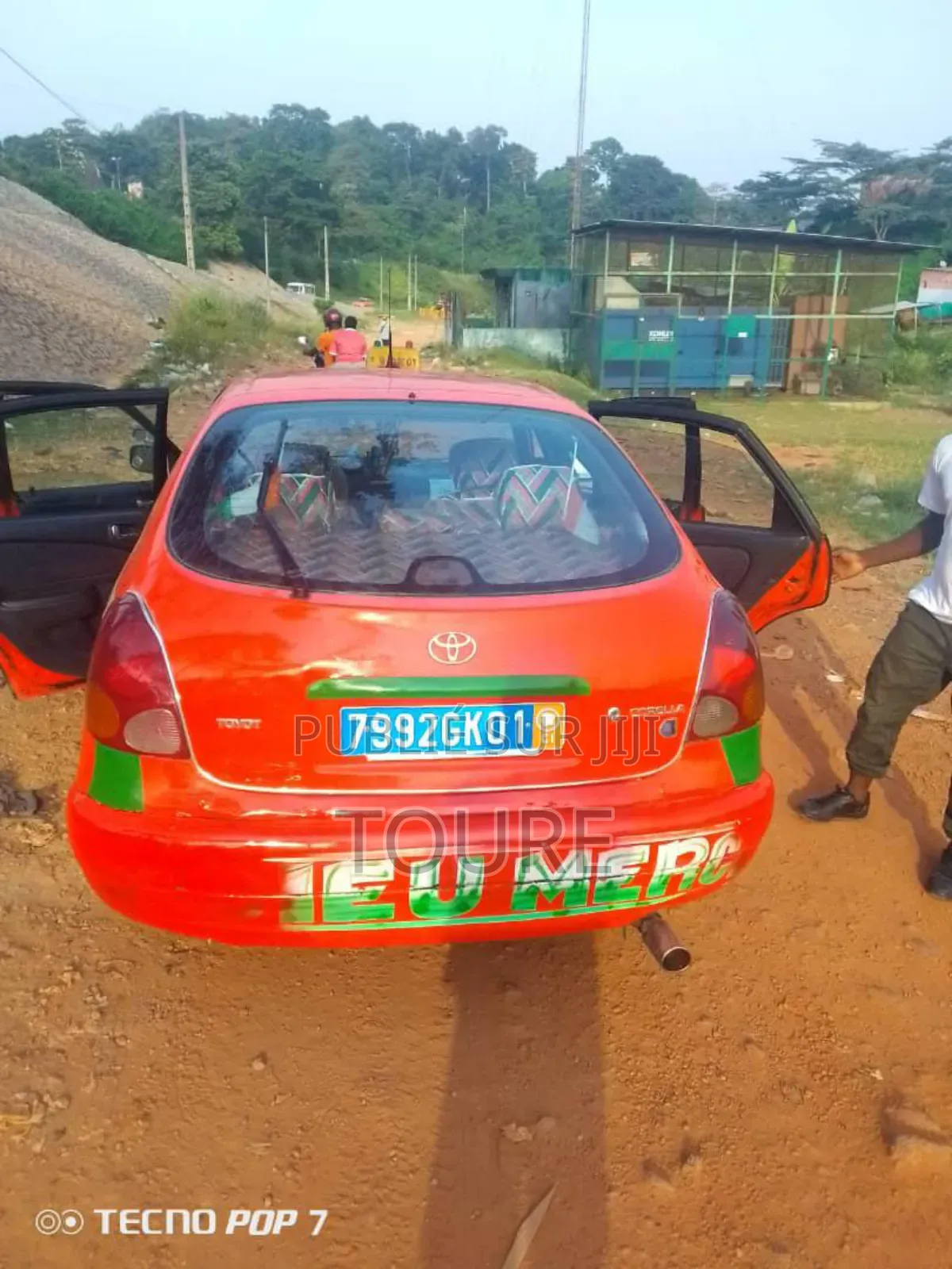 Toyota Corolla 2004 Rouge