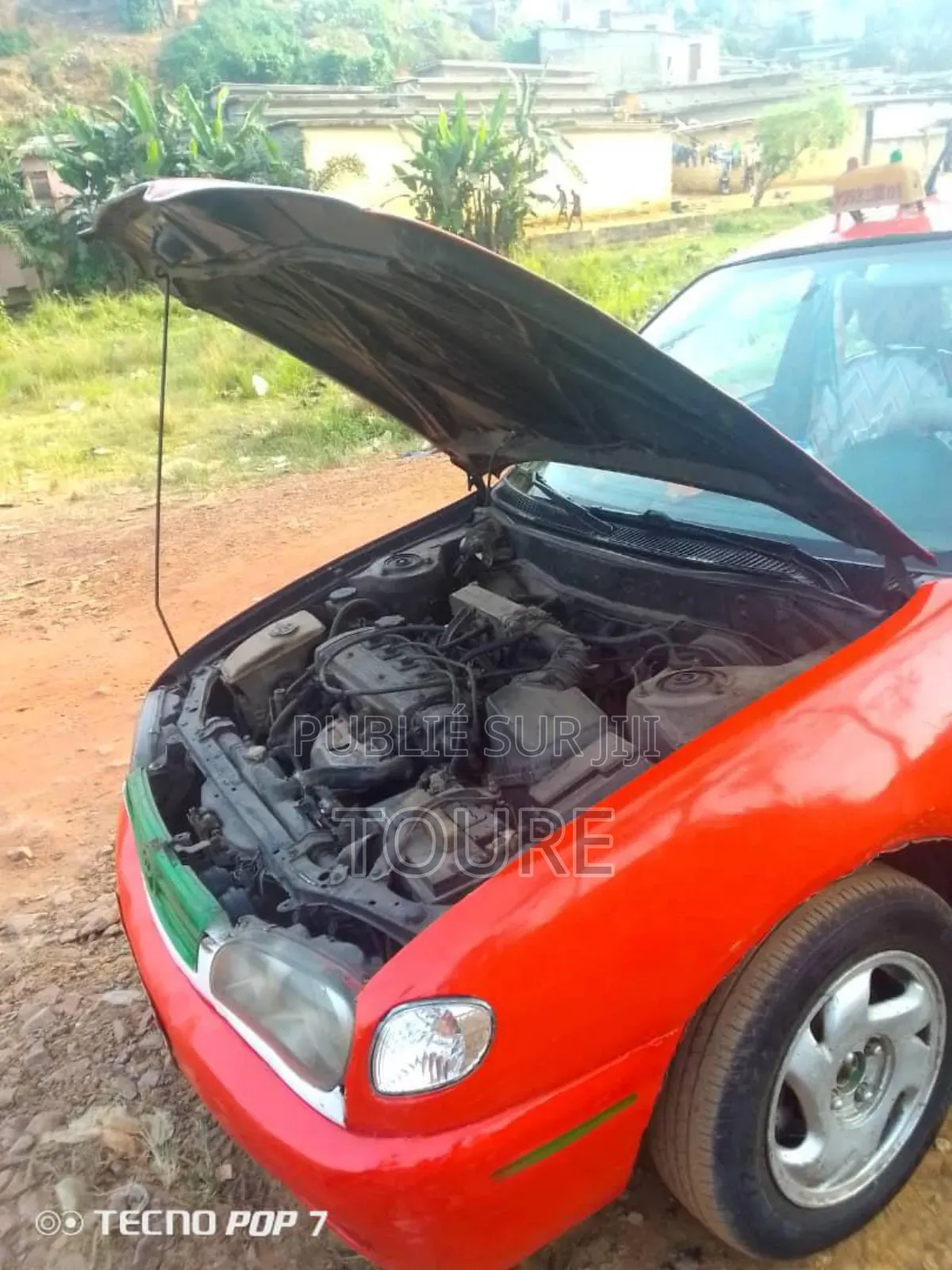 Toyota Corolla 2004 Rouge