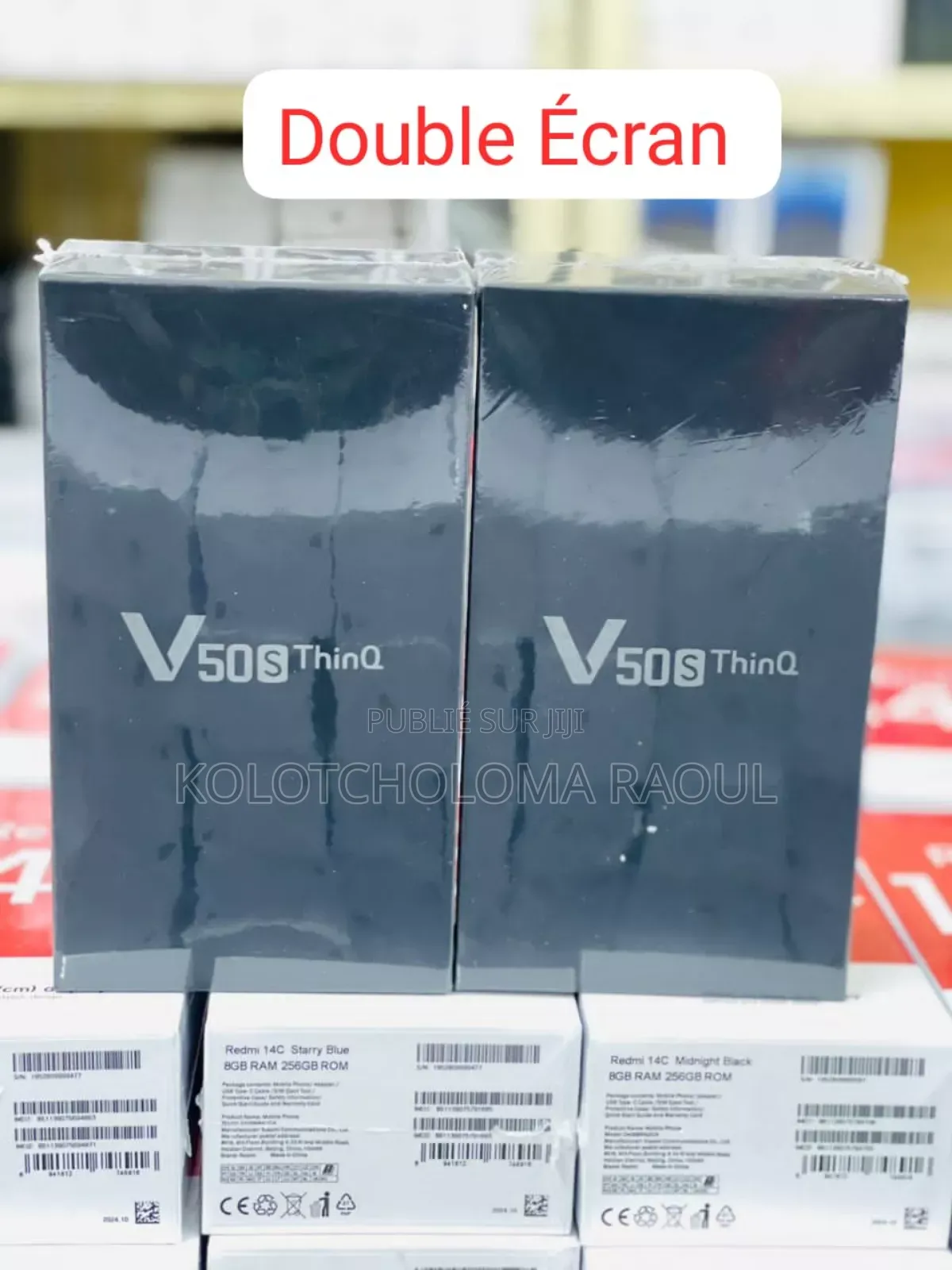 Nouveau LG V50S ThinQ 5G 128 GB Noir