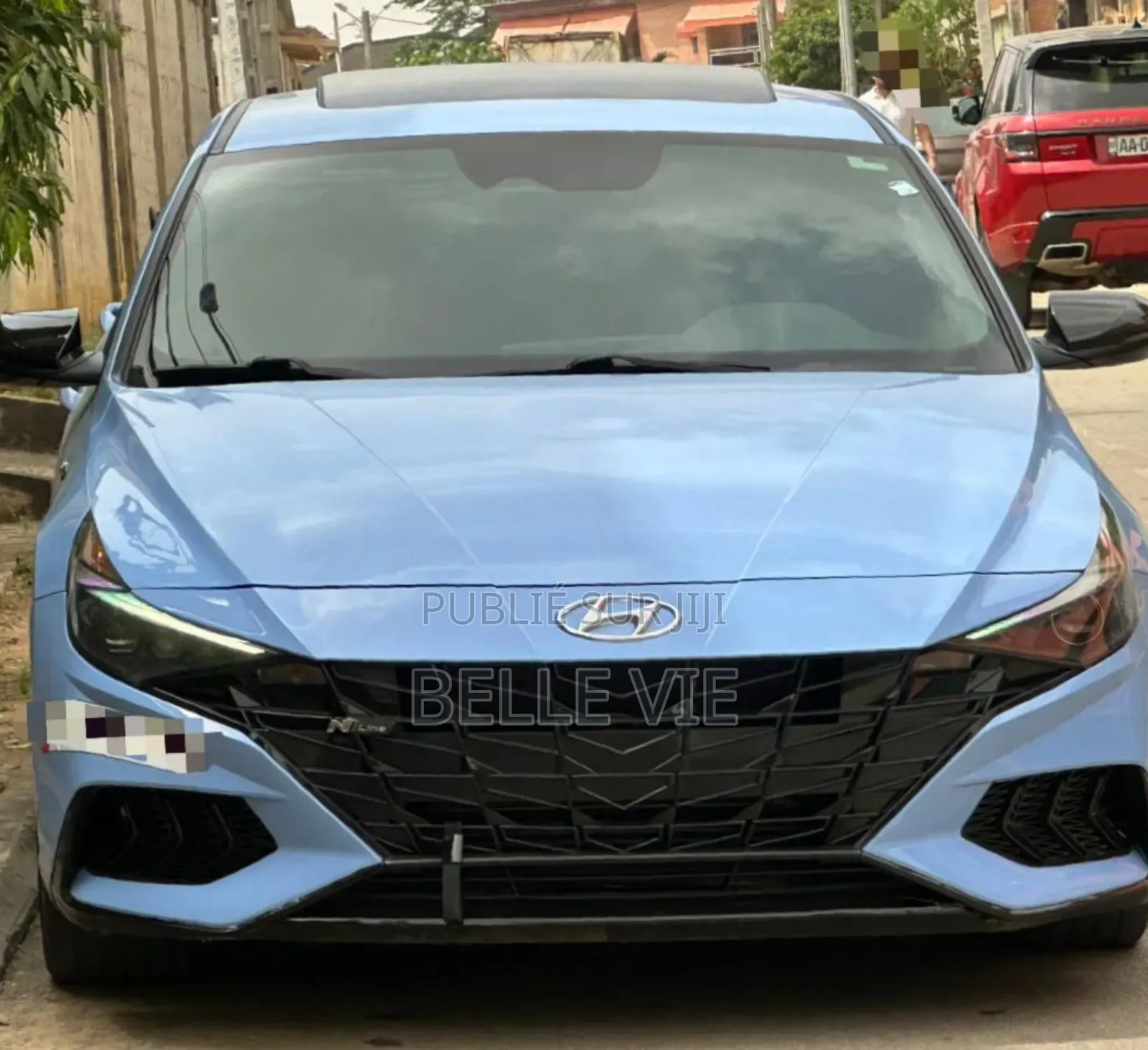 Hyundai Elantra Limited 2022 Bleu
