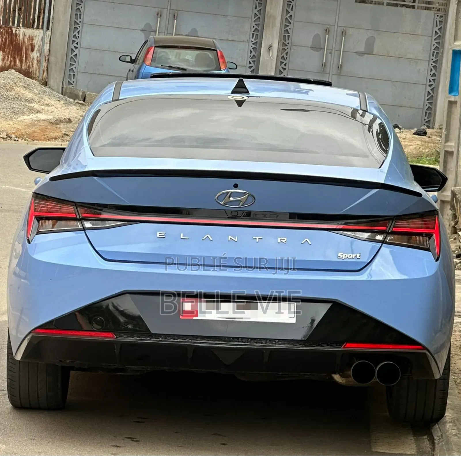 Hyundai Elantra Limited 2022 Bleu