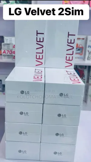 Nouveau LG Velvet 5G 128 GB Noir