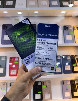 Nouveau Tecno Spark Slim 256 GB Blanc