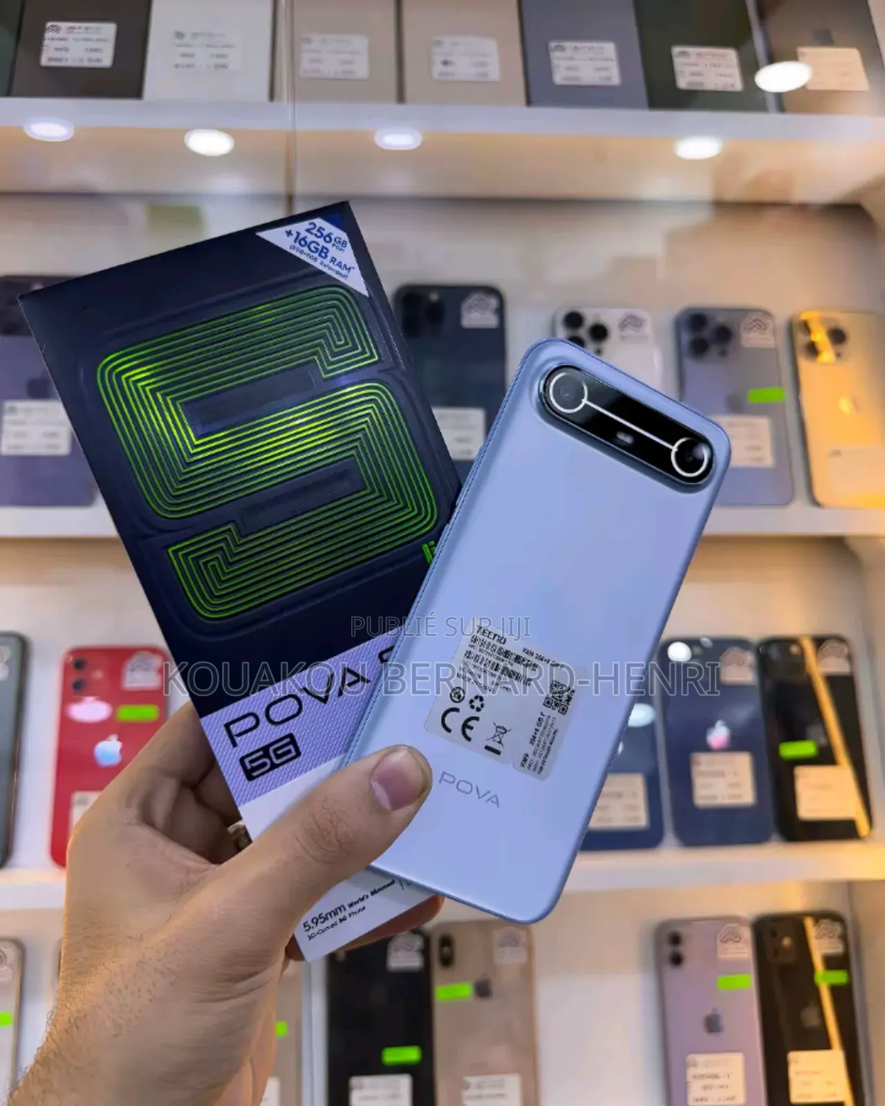 Nouveau Tecno Spark Slim 256 GB Blanc