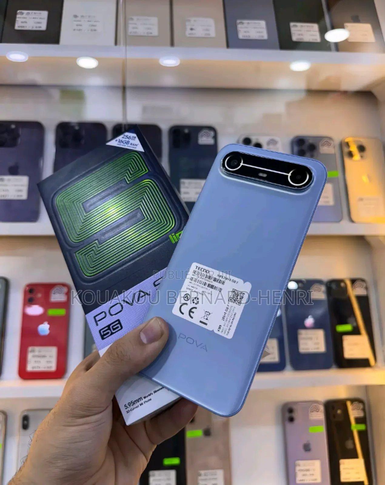 Nouveau Tecno Spark Slim 256 GB Blanc