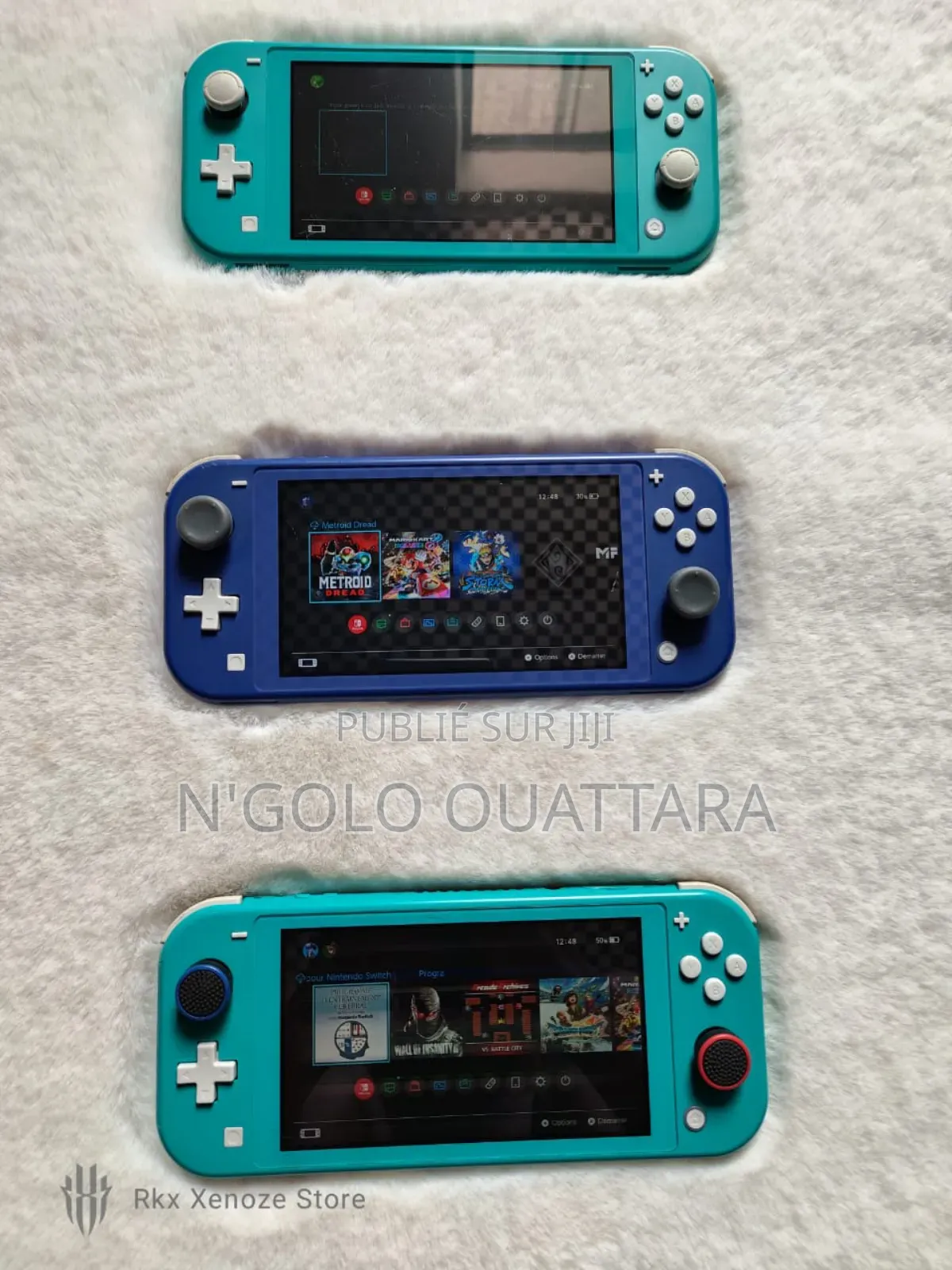 Nintendo Switch Lite Cracker Avec Jeux