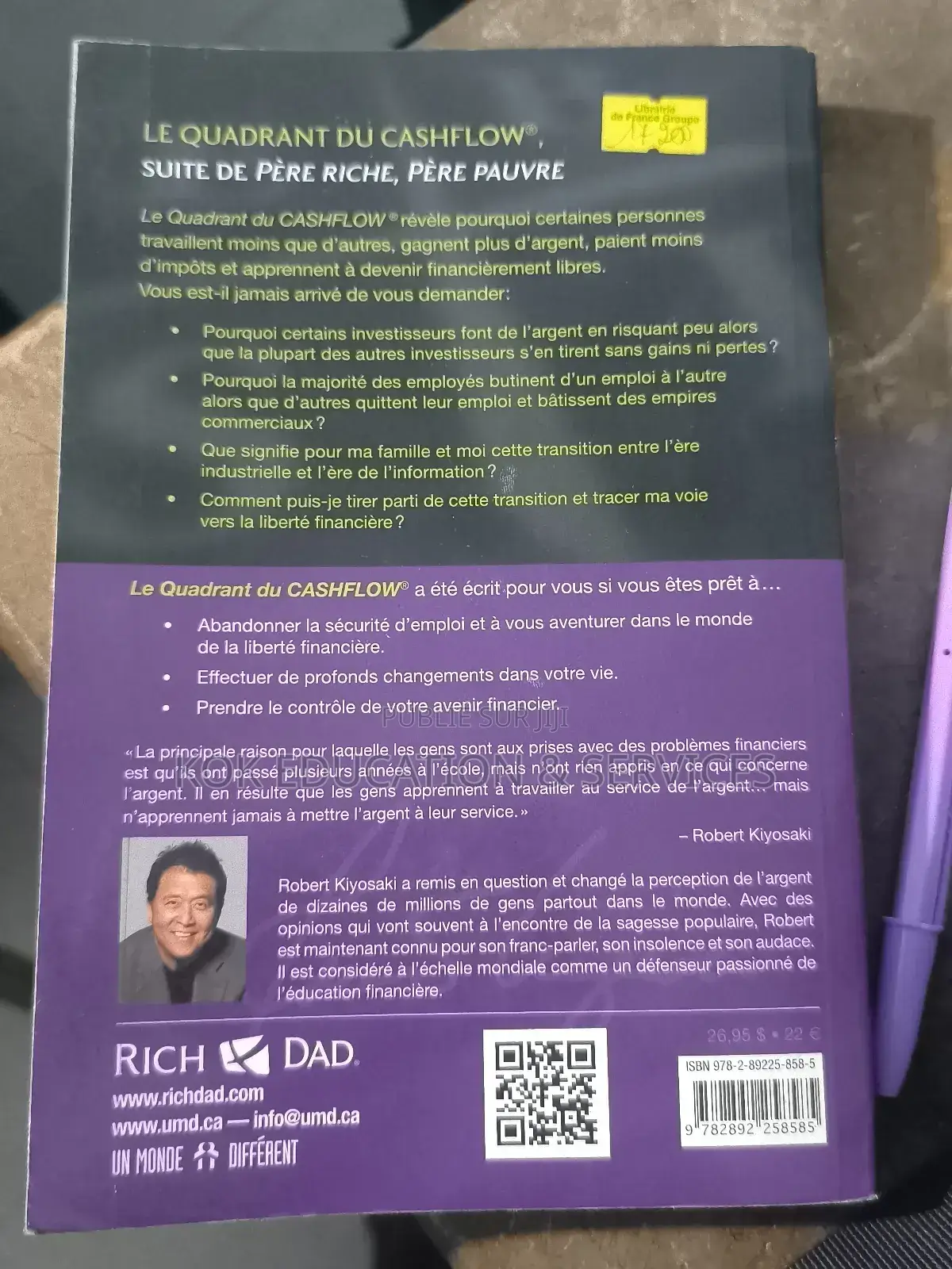 Le Quadrant Du Cashflow