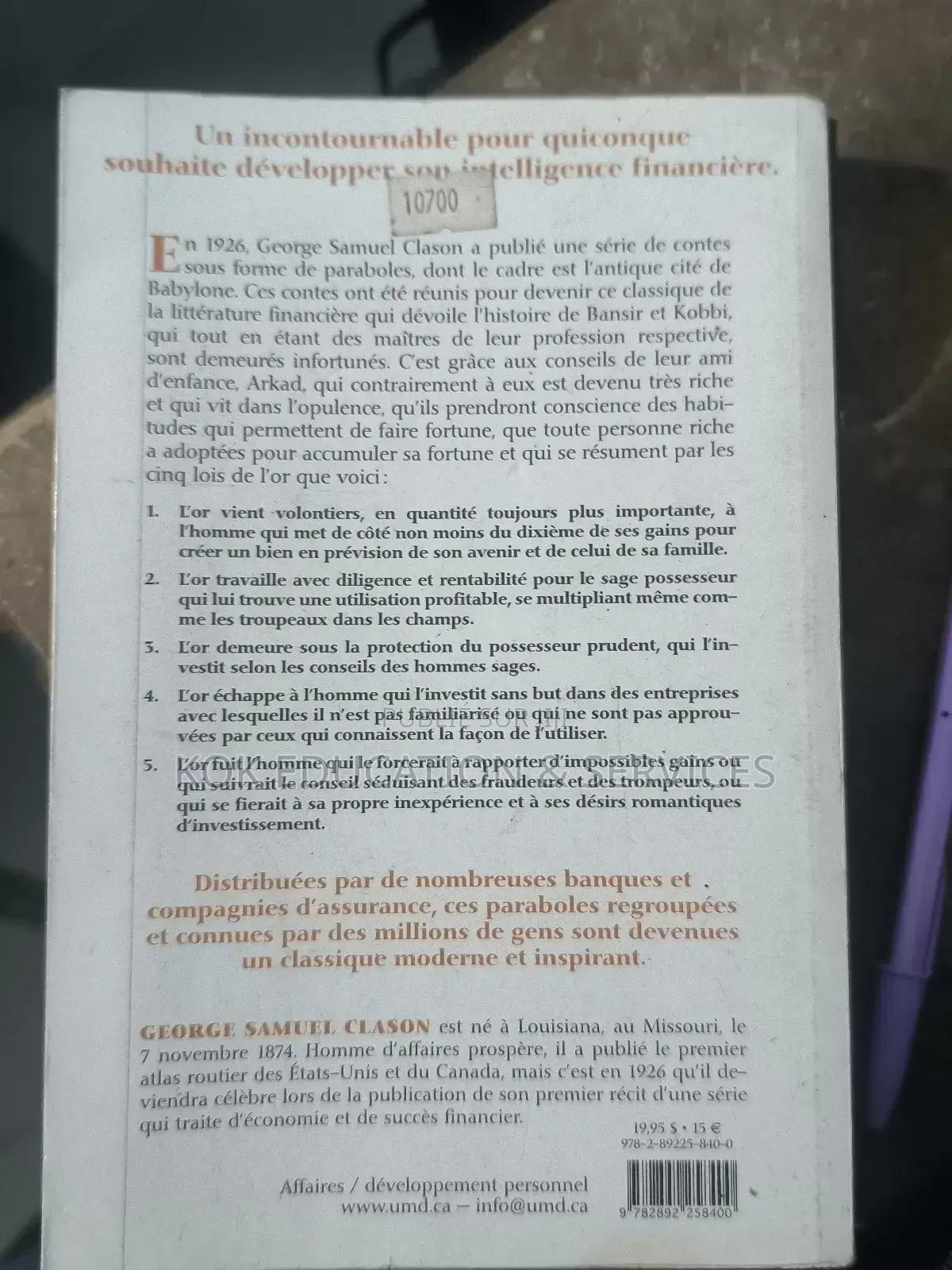 l'Homme Le Plus Riche De Babylone