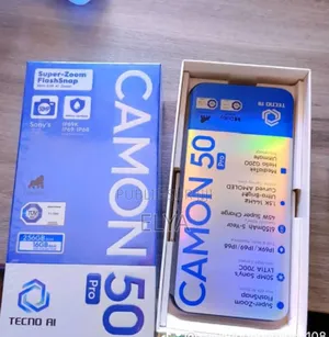 Nouveau Tecno Camon 50 256 GB Jaune