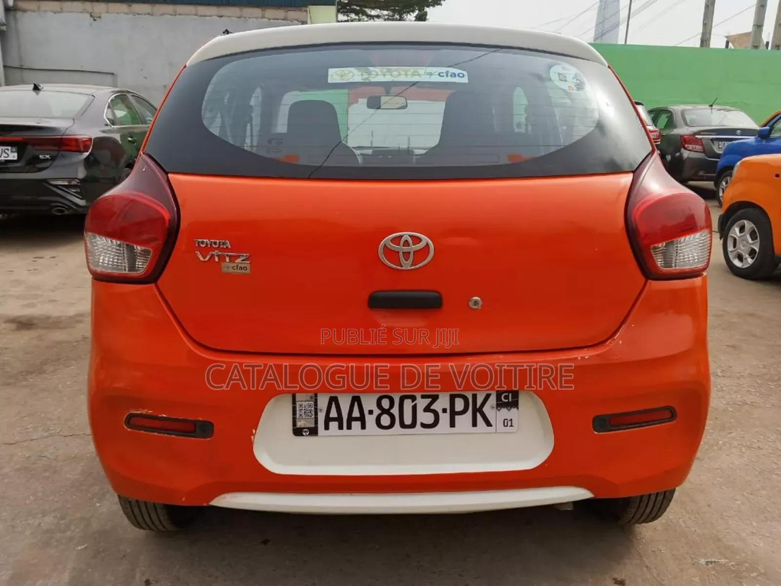 Toyota Vitz 2020 Orange